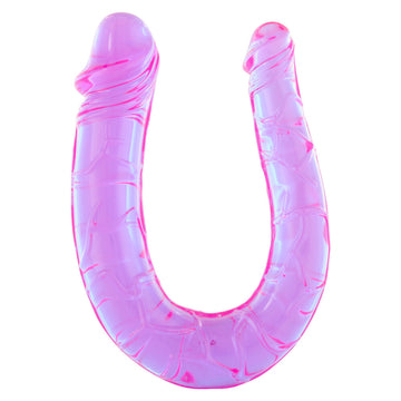 Duplo Mini Twin Head Jelly Penis Dildo