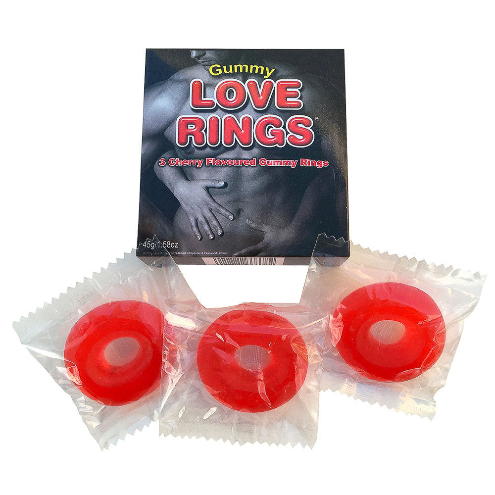 Anéis de goma de amor