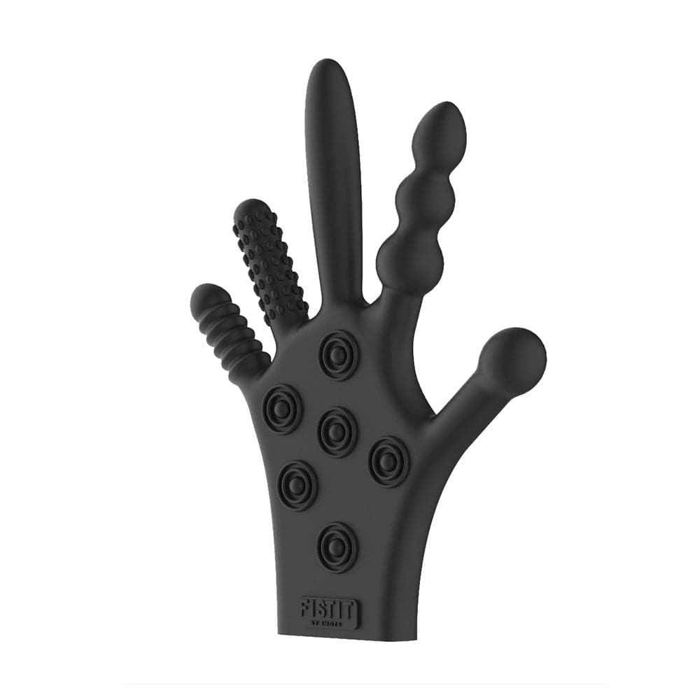 Luva de estimulação de silicone