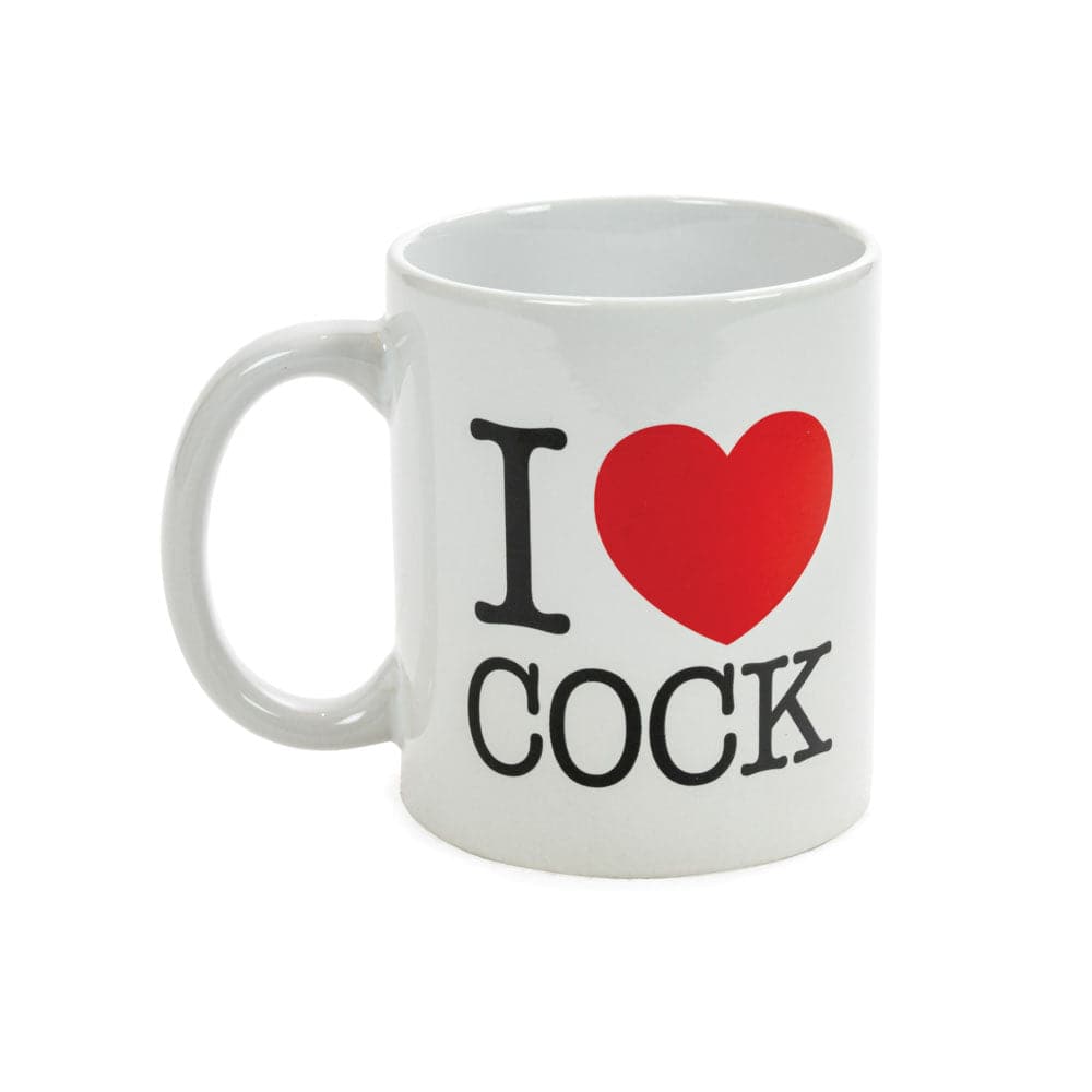 Caneca branca eu amo galo