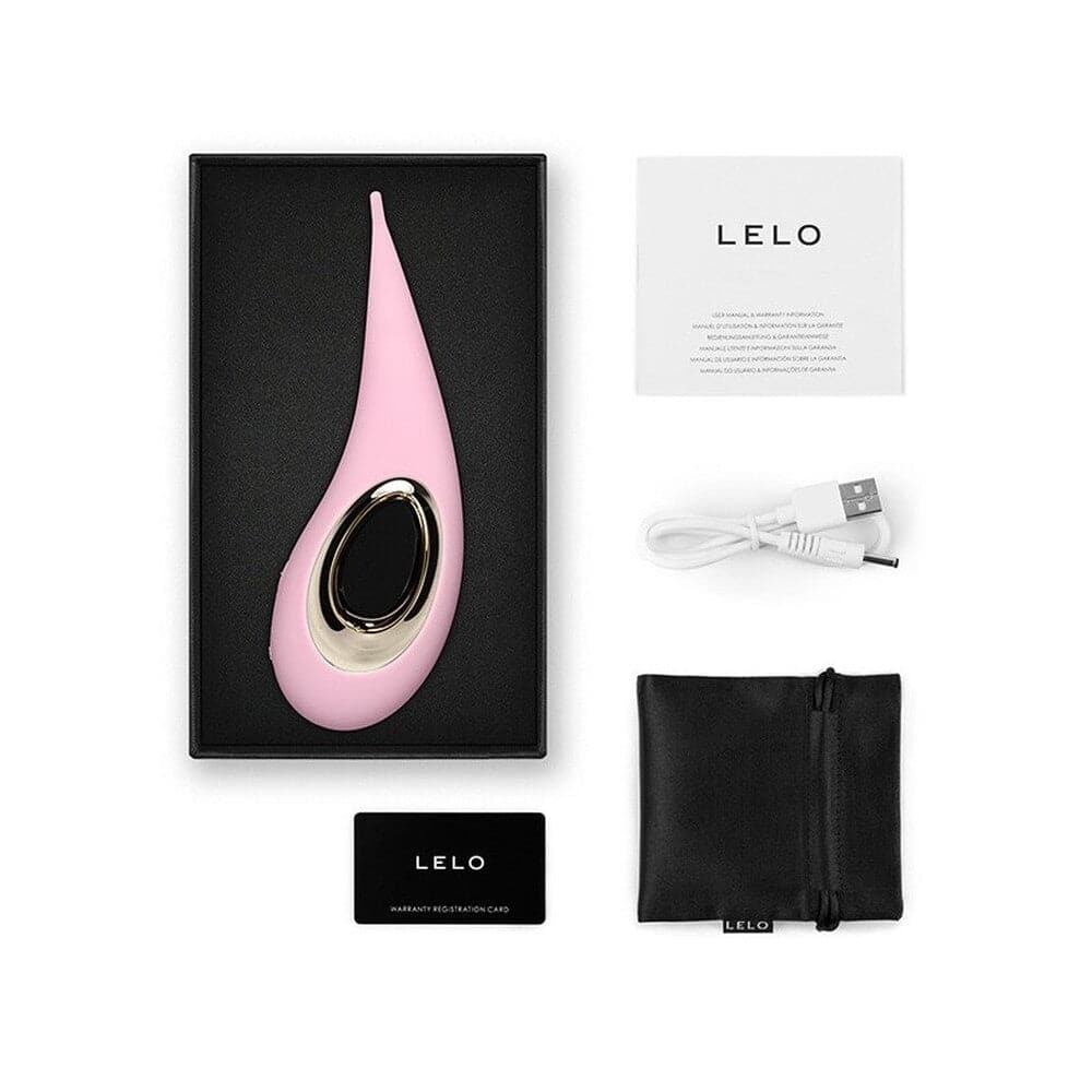 Lelo Dot Estimulador Clitoriano Elíptico Rosa