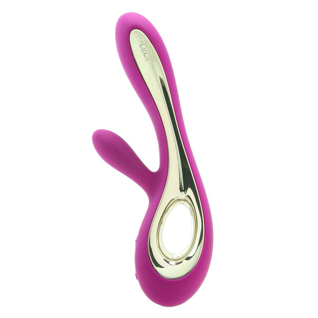 Vibrador doble Rabbit Lelo Soraya 2 en color rosa intenso