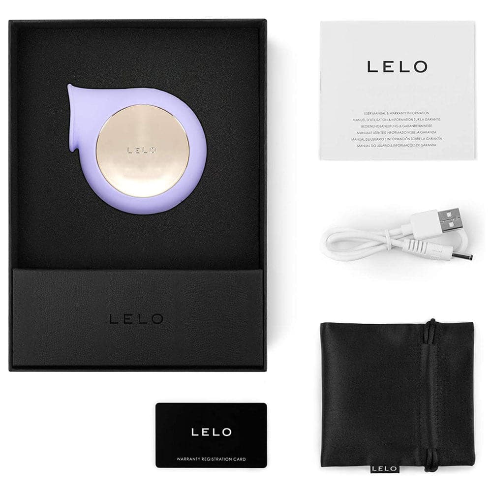 Lelo Sila Lilac Sonic Wave Massageador Clitoriano