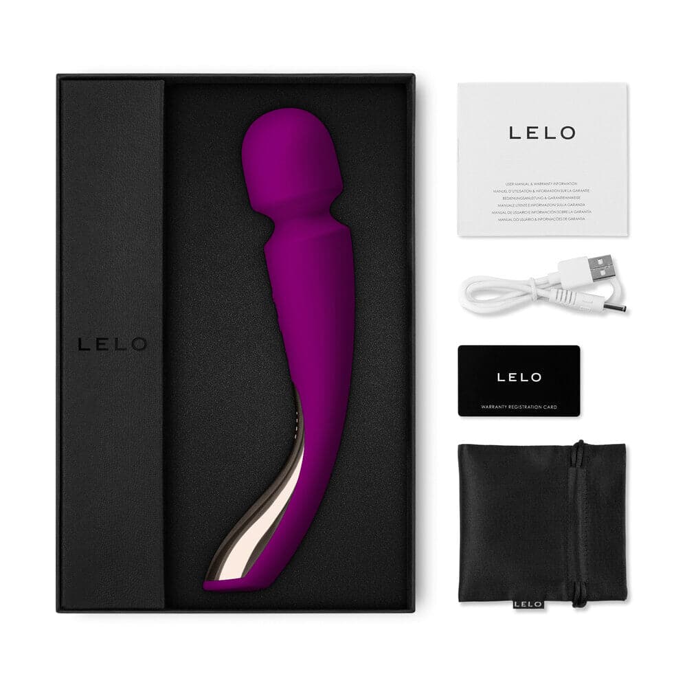 Lelo Smart Wand 2 Med Rosa Escuro