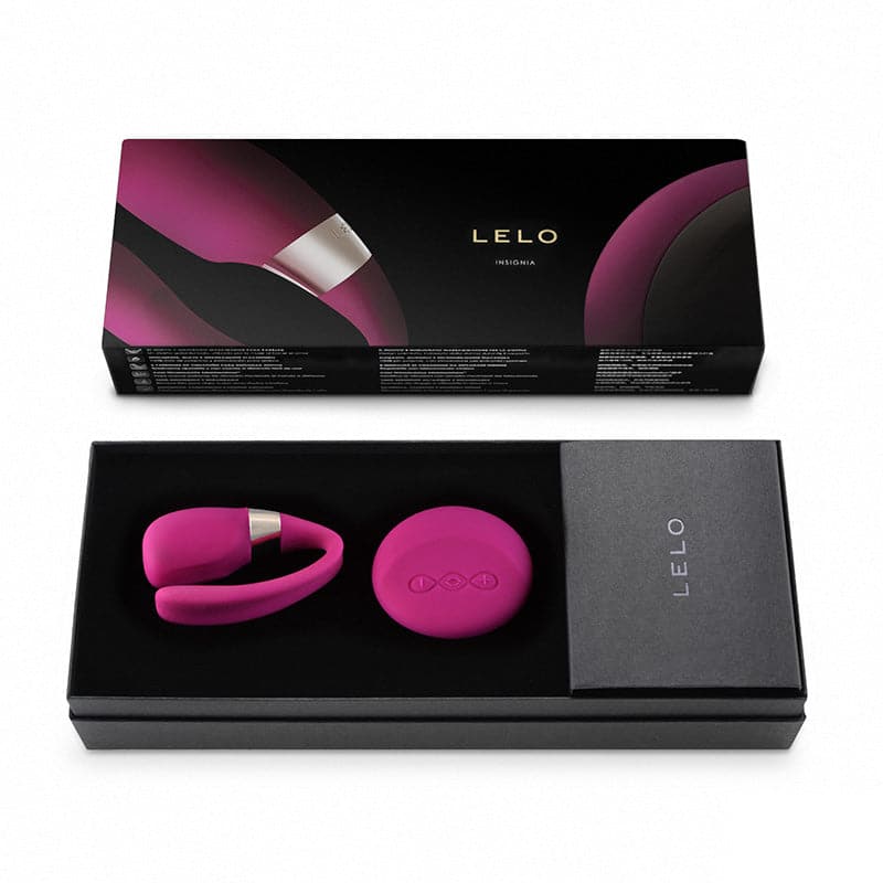 Massageador recarregável de luxo Lelo Tiani 3 Cerise