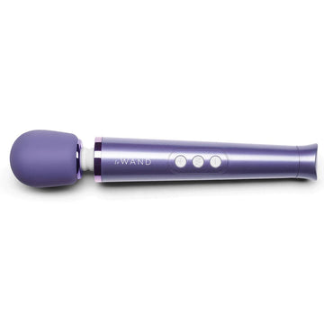 Masajeador vibratorio recargable Le Wand Petite violeta