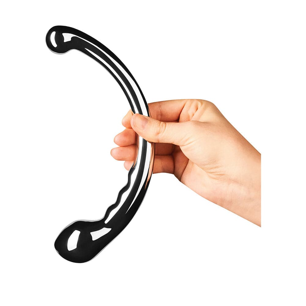 Le Wand Hoop Dildo de aço inoxidável