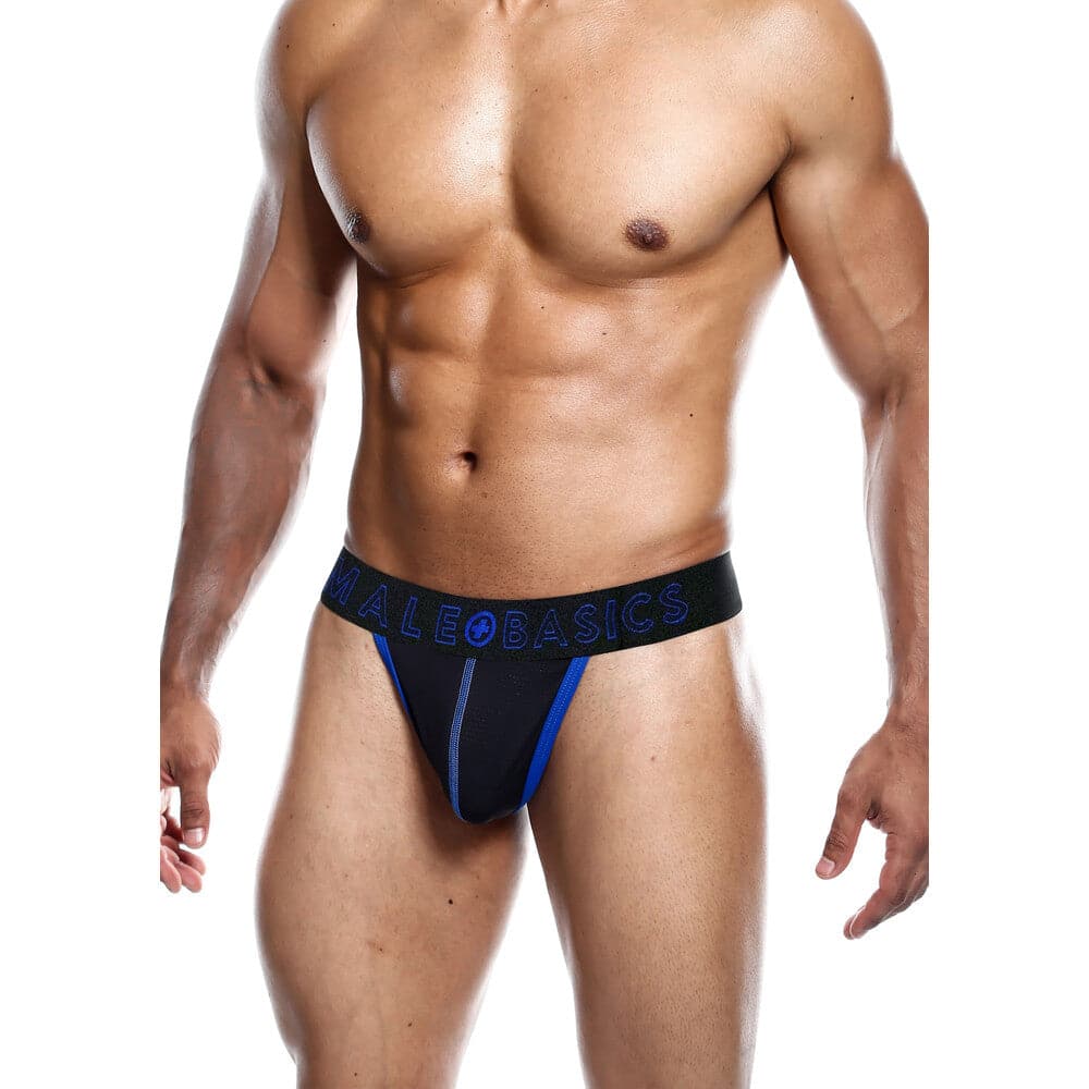 Masculino Basics Neon Thong Azul Tamanho: X Grande