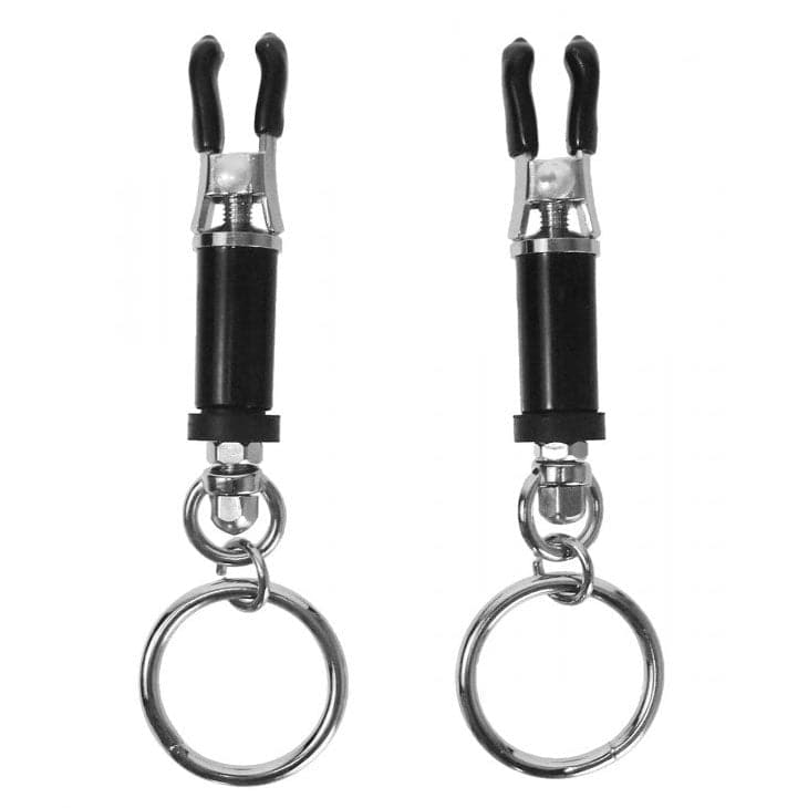 Grampos de mamilo Master Series Bondage Ring Barrel