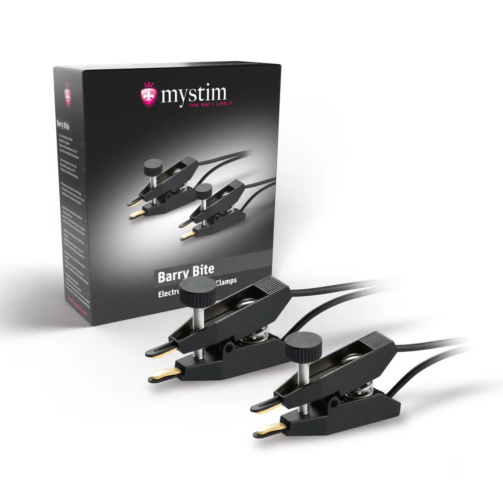 MyStim Barry Bite E-Stim Nipple Clamps