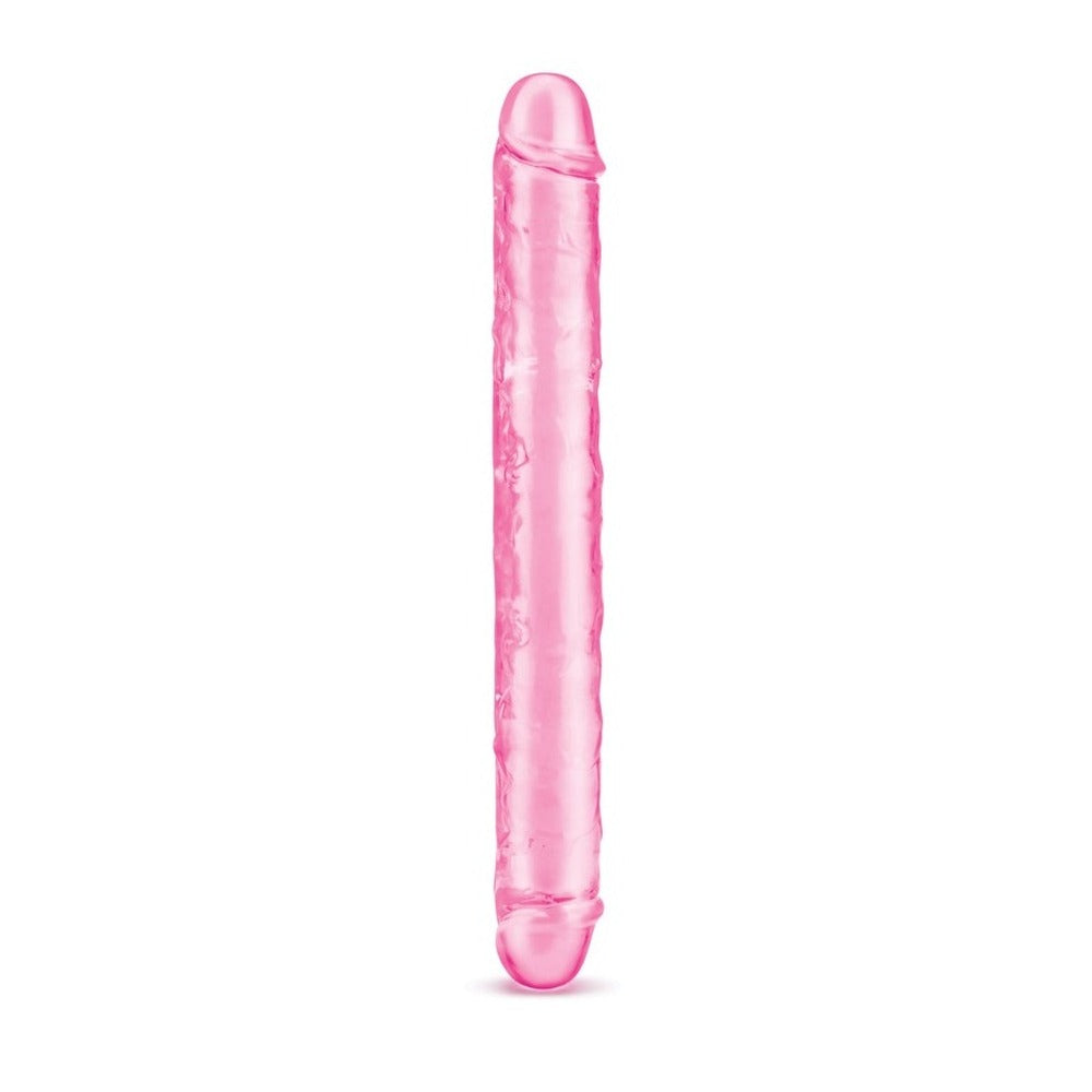 Eu, você, nós, ultra dildo duplo, 12 polegadas, rosa
