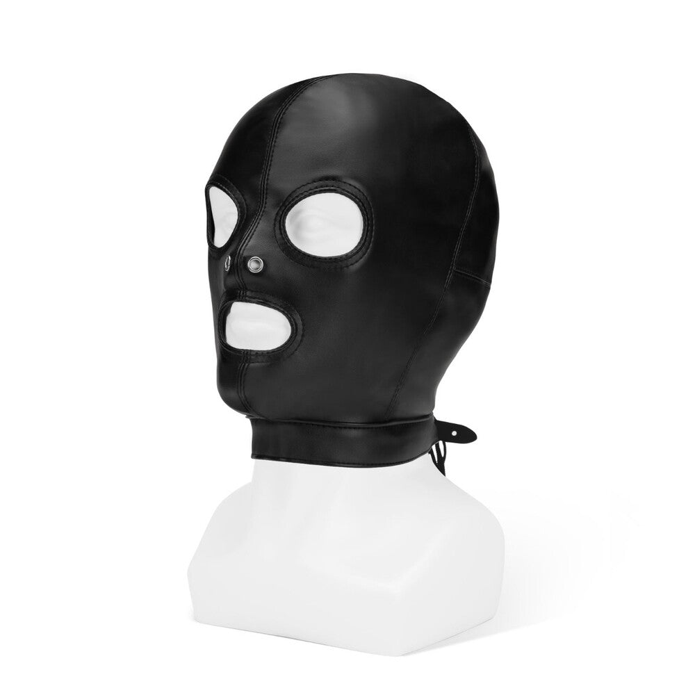 Eu Você Nós Capuz Preto Com Olhos Nariz Boca