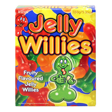 Jelly Willies com sabor de frutas