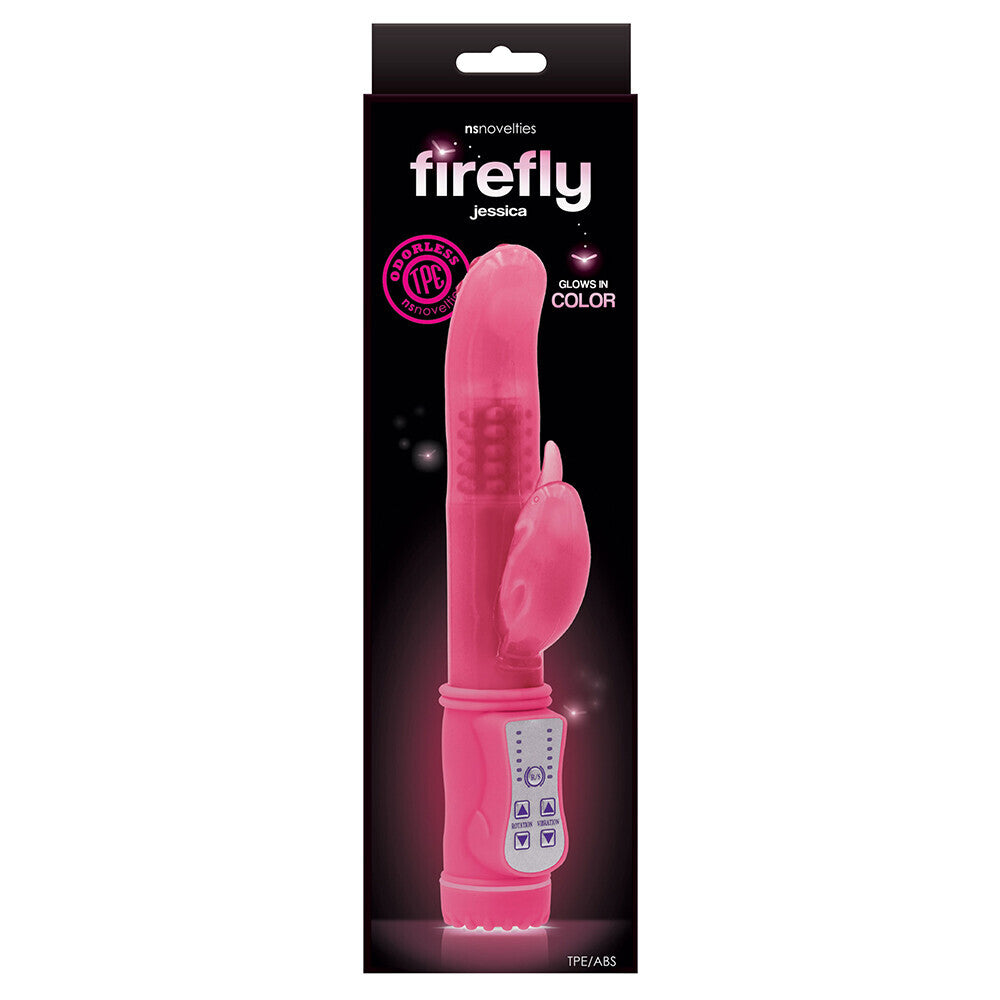 Vibrador Firefly Jessica Glow Rabbit