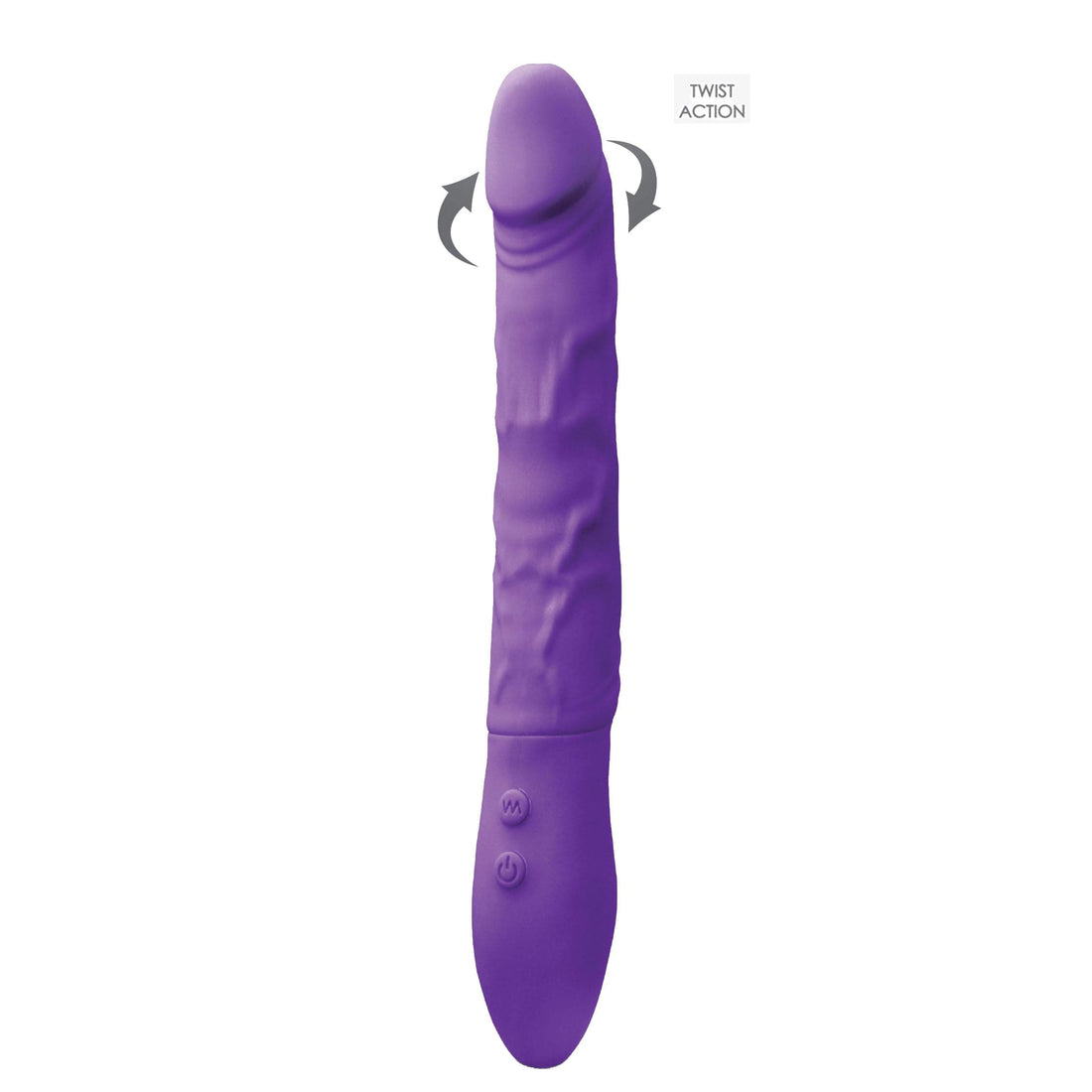 Vibrador pequeño Twister recargable INYA morado