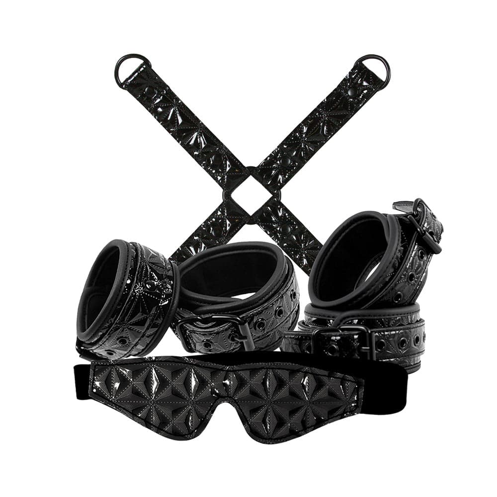 Kit de bondage pecaminoso negro