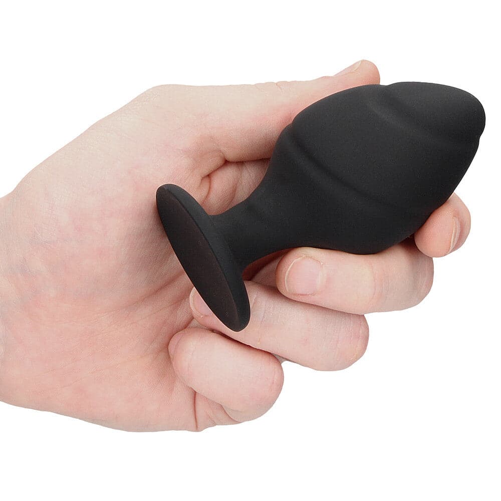 Ouch Silicone Swirled Butt Plug Set Preto