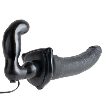 Fetiche Fantasia Vibratória Strap-On Dildo