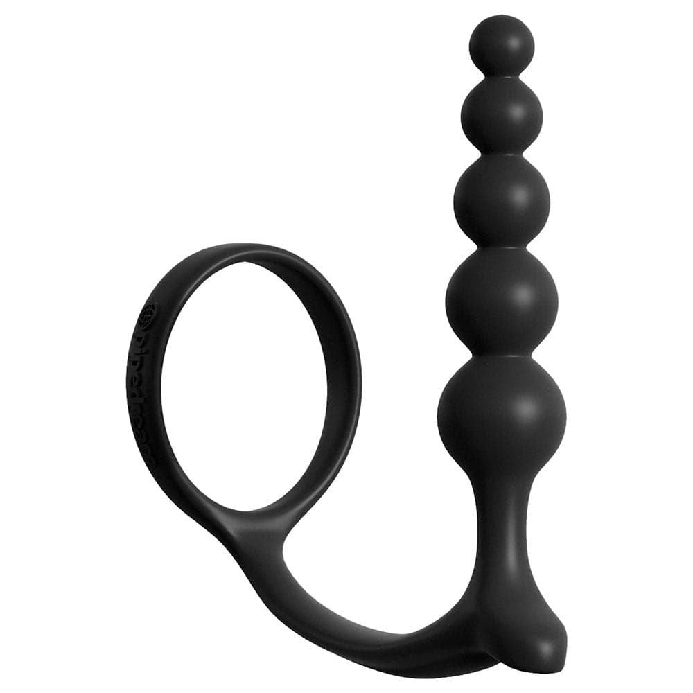 Colección Anal Fantasy Anillo para el pene con bolas anales para orgasmos anales