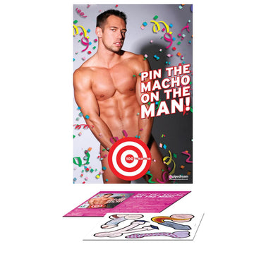 Recuerdos para despedida de soltera: Pin The Macho On The Man