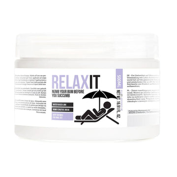 Relax It Entorpece seu Bumbum Antes de Sucumbir Lubrificante 500 ml