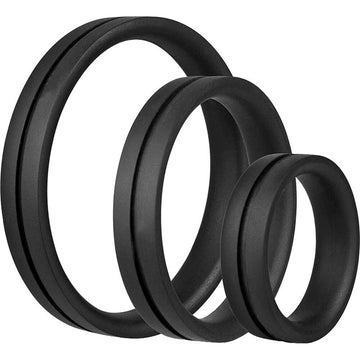 Anillos para el pene Screaming O RingO Pro X3, color negro