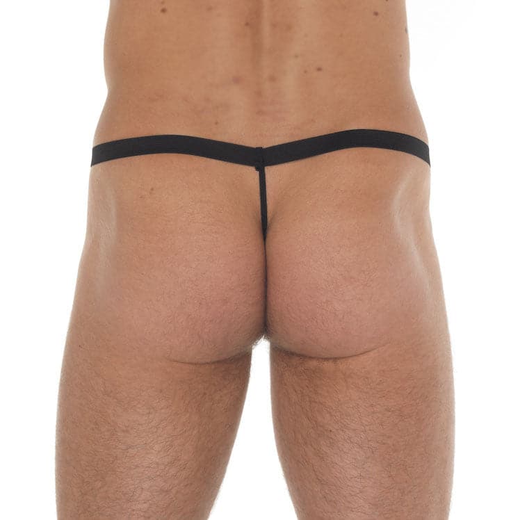 Tanga transparente masculina