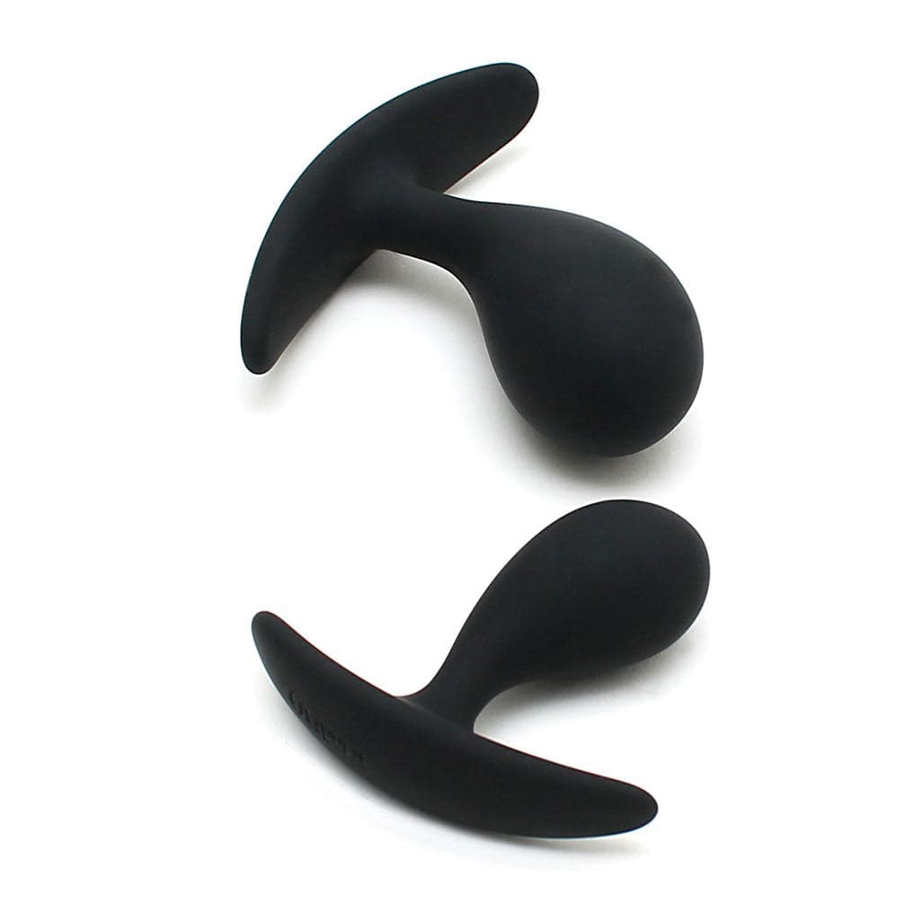 Conjunto de plugue anal Copenhagen Black Duo