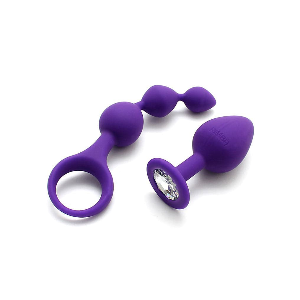 Conjunto de jogo de prazer anal roxo Barcelona