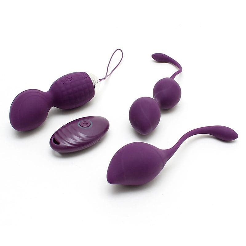 Rimini Vibrating Kegel Ball Set com controle remoto