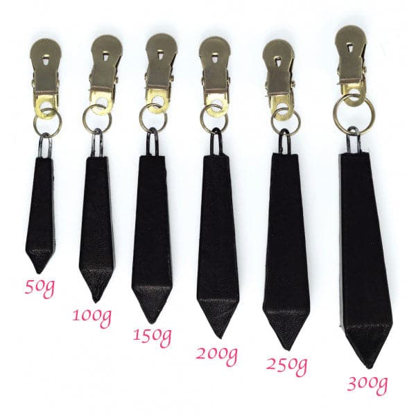 Grampos de mamilo longos com peso de 150g