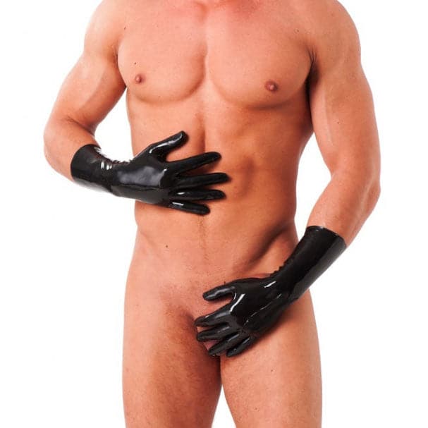 Rubber Secrets Gloves Size: Medium