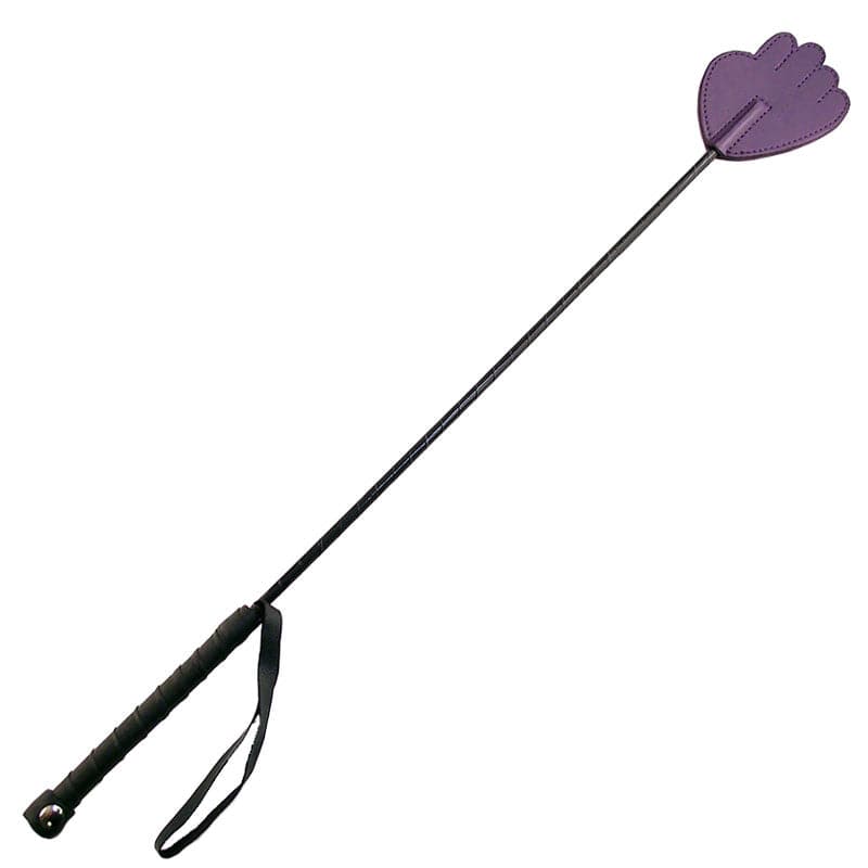 Rouge Garments Mão Chicote de Equitação Roxo