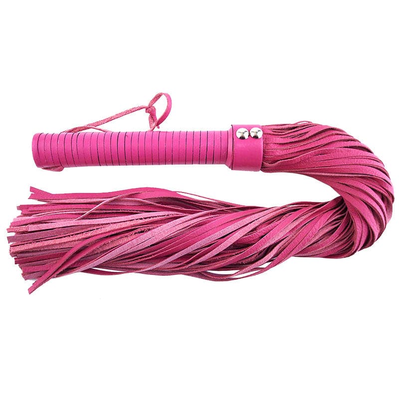 Rouge Garments Grande Chicote de Couro Rosa