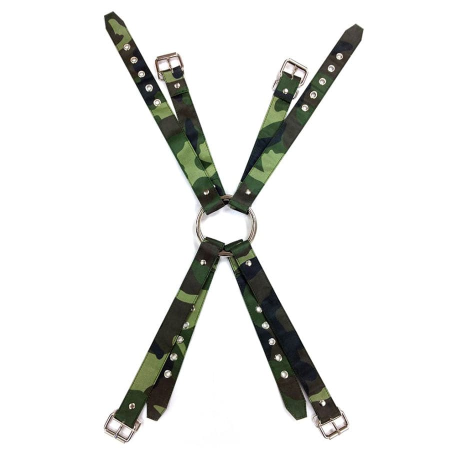 Rouge Army Camouflage Chest Harness Tamanho: X Grande
