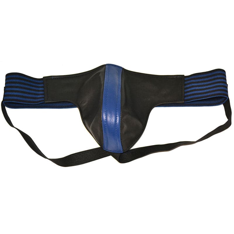 Rouge Garments Jock Preto e Azul Tamanho: Médio