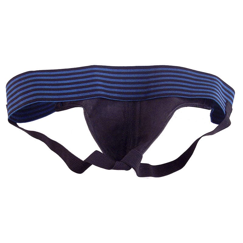 Rouge Garments Jock Black And Blue Size: Medium