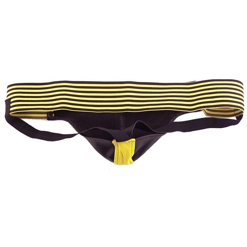 Rouge Garments Jock Preto e Amarelo Tamanho: Grande