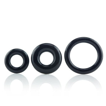 Anillos para el pene Screaming O RingO x3, color negro