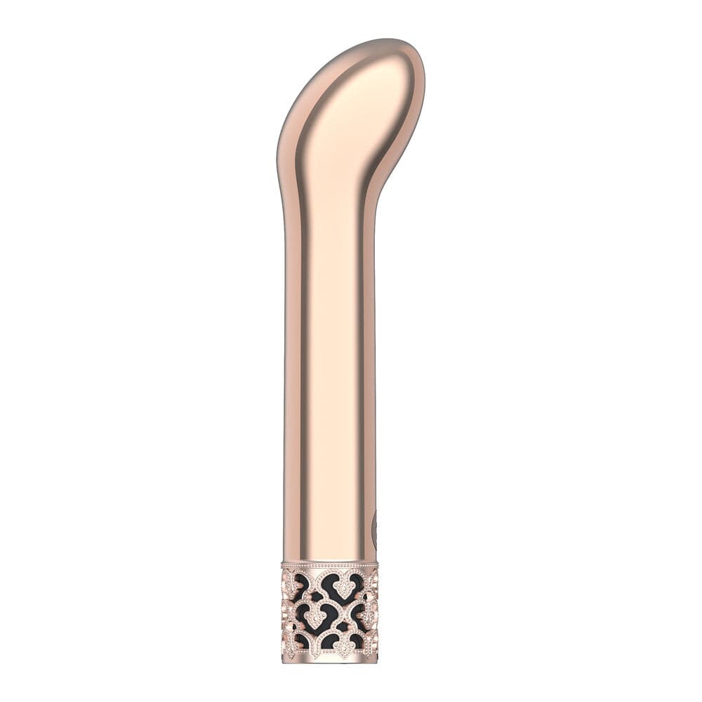 Royal Gems Jewel Recarregável Ponto G Bullet Rose Gold