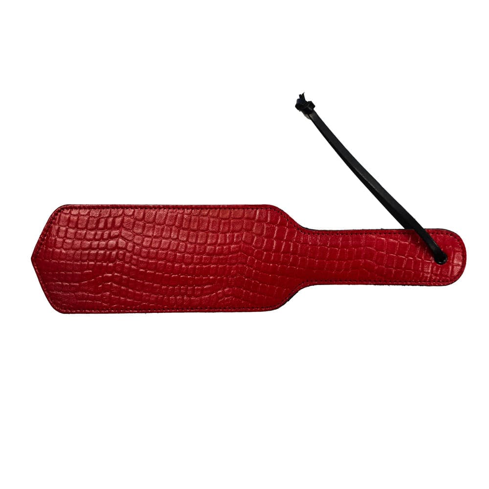 Rouge Garments Couro Croc Print Paddle