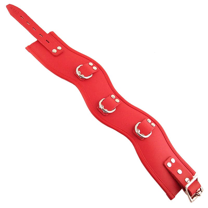 Coleira de postura acolchoada vermelha Rouge Garments