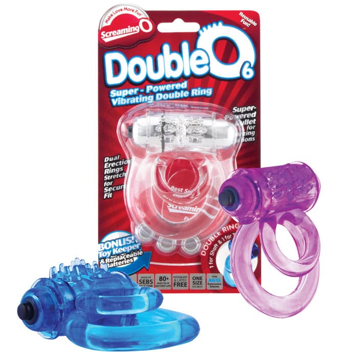 Anillo vibrador para el pene Screaming O Double O 6