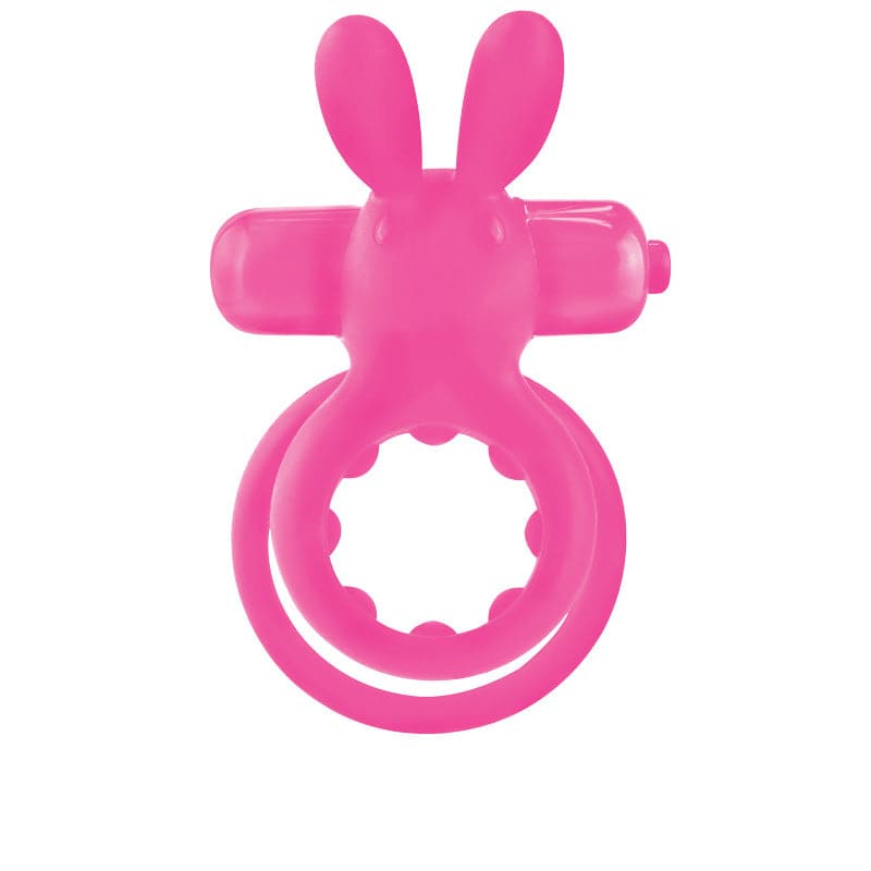 Anillo vibrador para el pene Screaming O OHare de color rosa