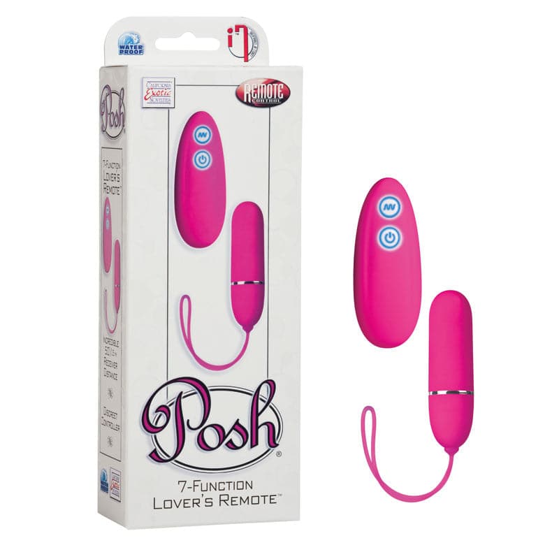 Posh 7 Função Amantes Controle Remoto Bullet