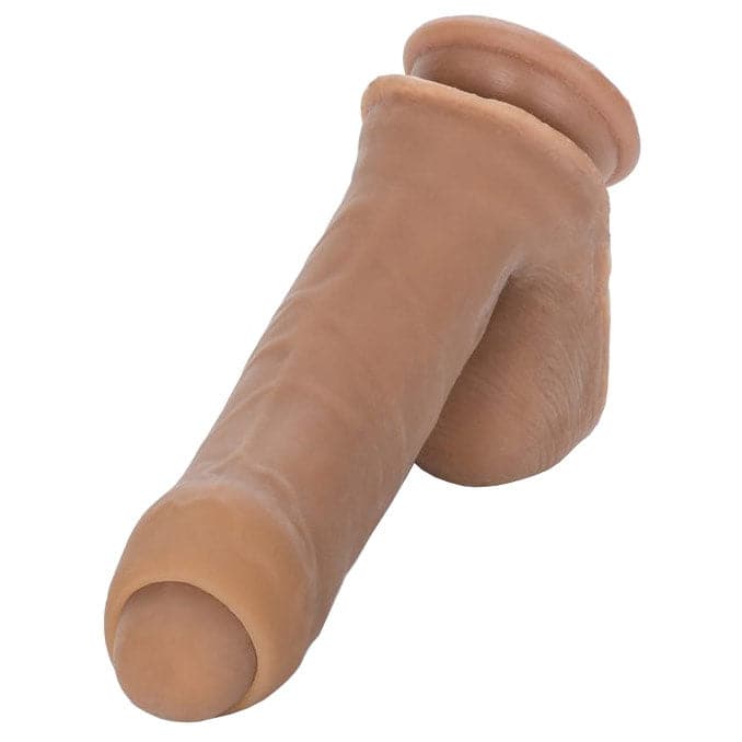 Dildo marrom realista imperador sem cortes