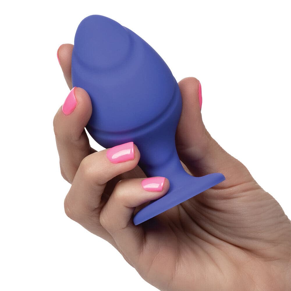 Dúo de tapones anales Cheeky Butt Plug morado