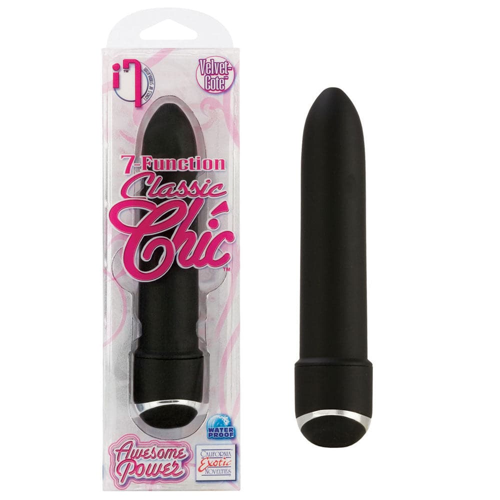 Mini vibrador clásico y elegante de 7 funciones
