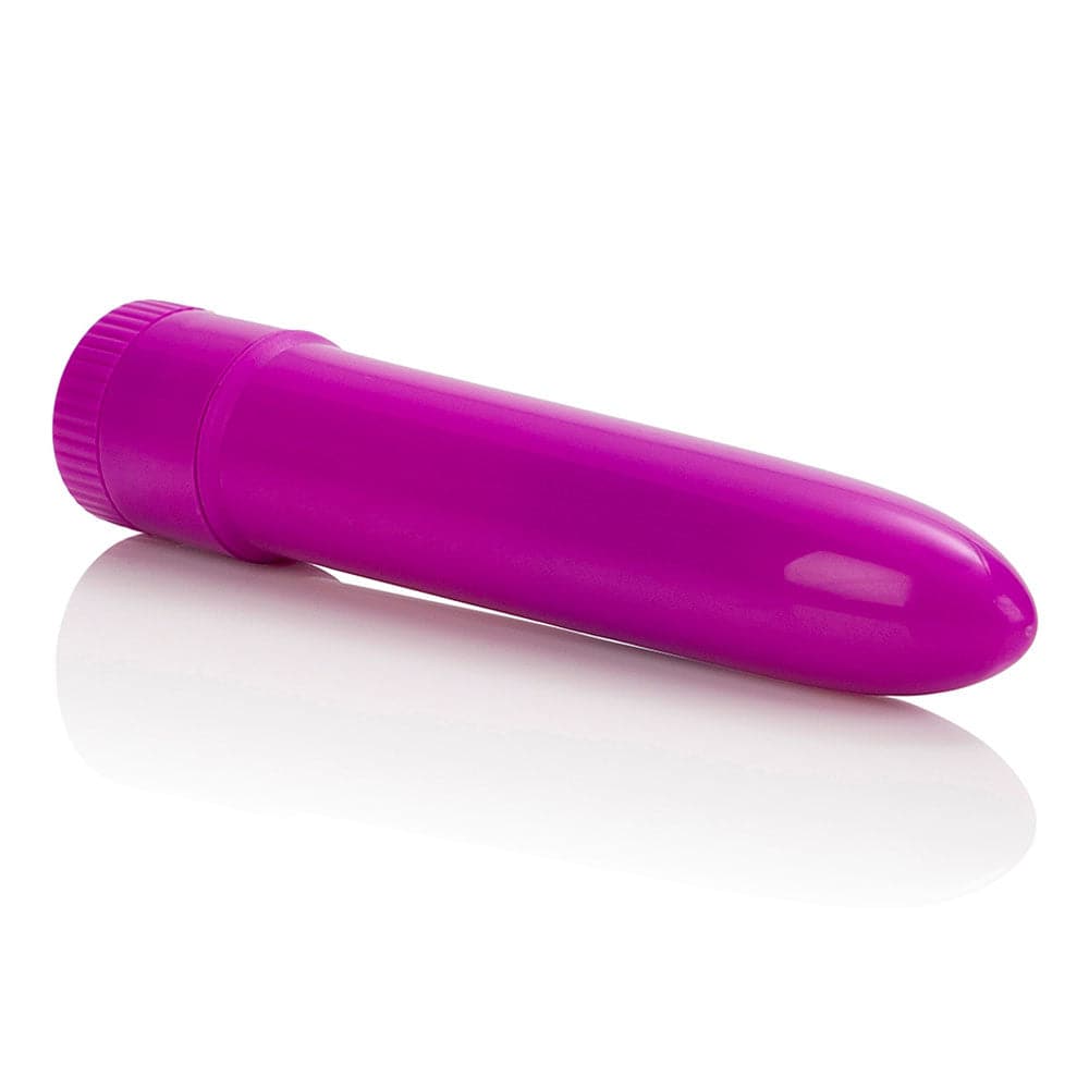 Mini vibrador multivelocidade neon roxo