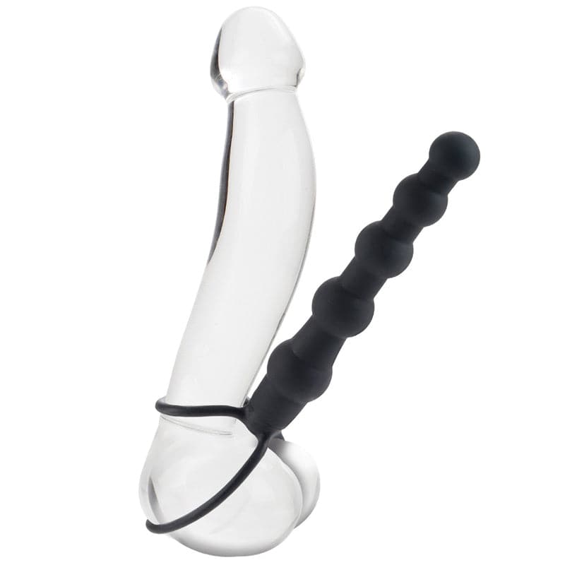 Love Rider Beaded Dual Penetrador Preto